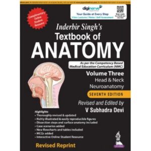 Inderbir Singh's Textbook of Anatomy 7th Edition
