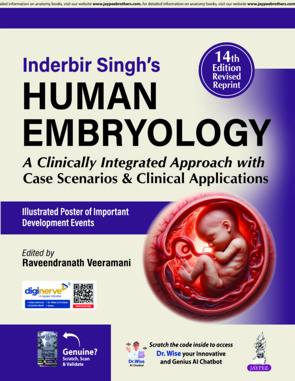 Inderbir Singh’s Human Embryology 14th Edition