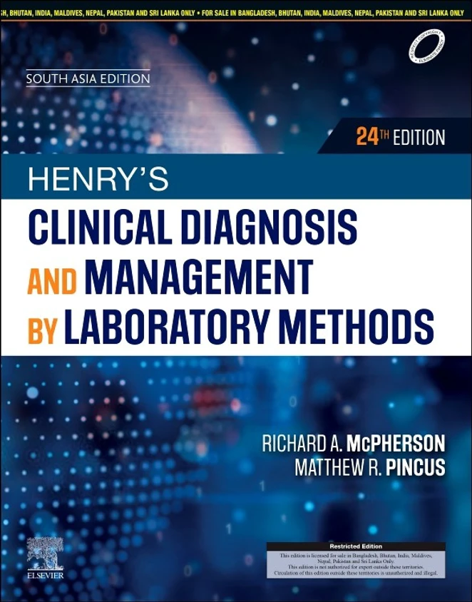Henrys Clinical Diagnosis and Management by Laboratory Methods 24th Edition