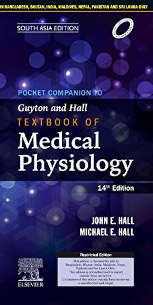 Pocket Companion to Guyton and Hall Textbook of Medical Physiology 14th Edition