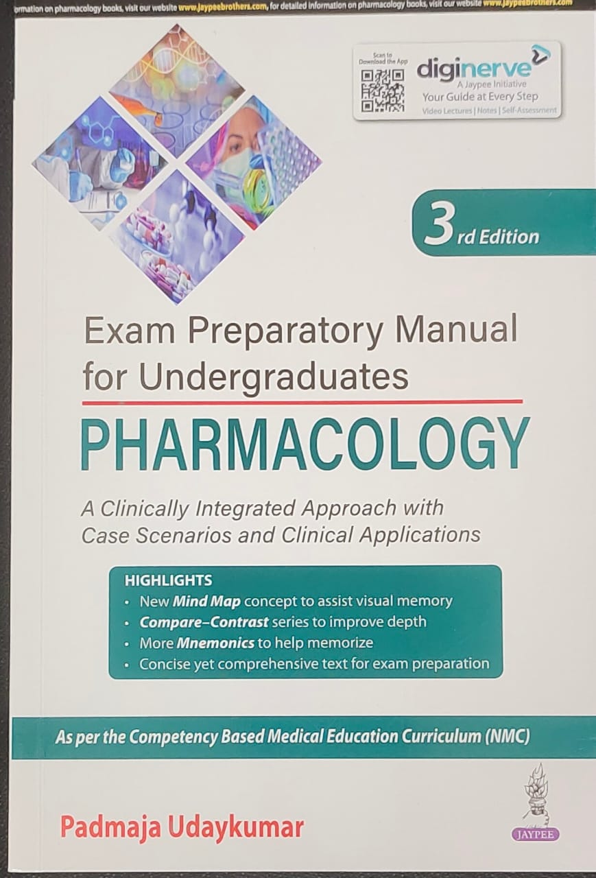 Exam Preparatory Manual for Undergraduates Pharmacology 3rd Edition