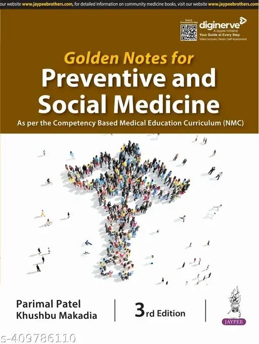 Golden Notes for Preventive and Social Medicine 3rd Edition