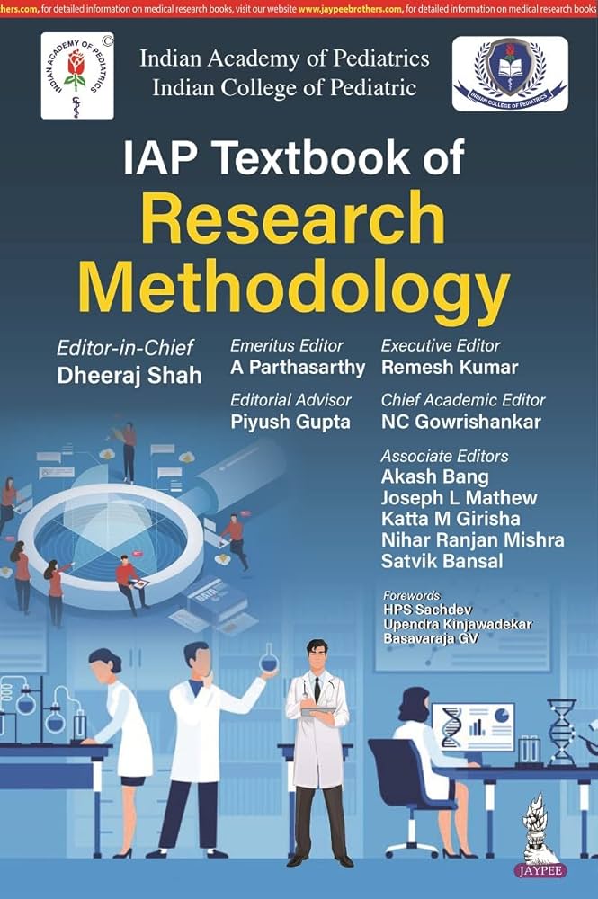 IAP Textbook of Research Methodology 1st Edition