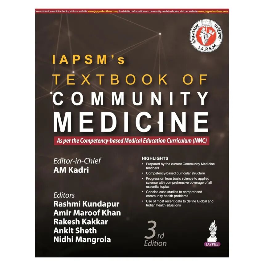 IAPSM’s Textbook of Community Medicine 3rd Edition