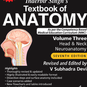 Inderbir Singh's Textbook of Anatomy 7th Edition