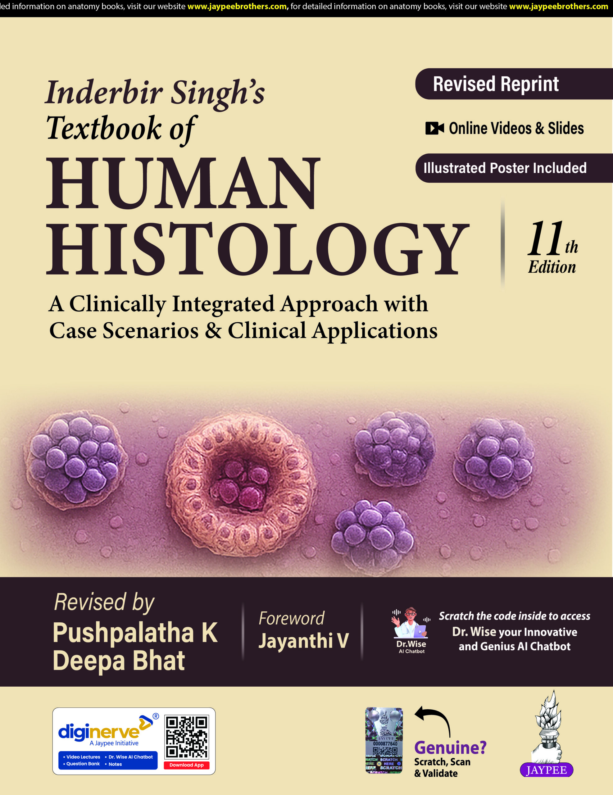 Inderbir Singh’s Textbook of Human Histology 11th Edition