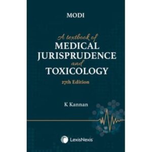 Modi Textbook of Medical Jurisprudence and Toxicology 27th Edition