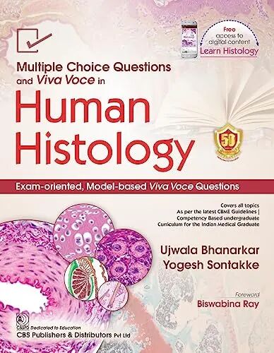 Multiple Choice Questions And Viva Voce In Human Histology 1st Edition