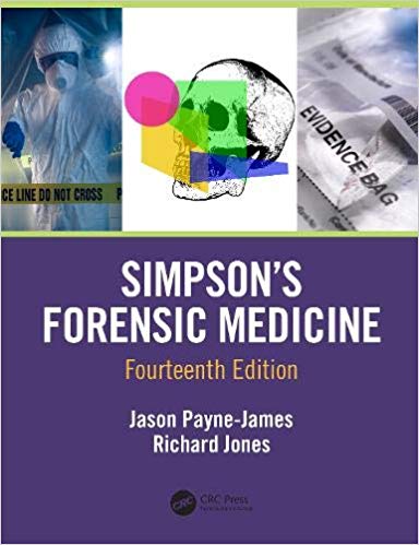 Simpson's Forensic Medicine 14th Edition