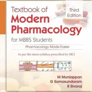 Textbook of Modern Pharmacology for MBBS Students 3rd Edition