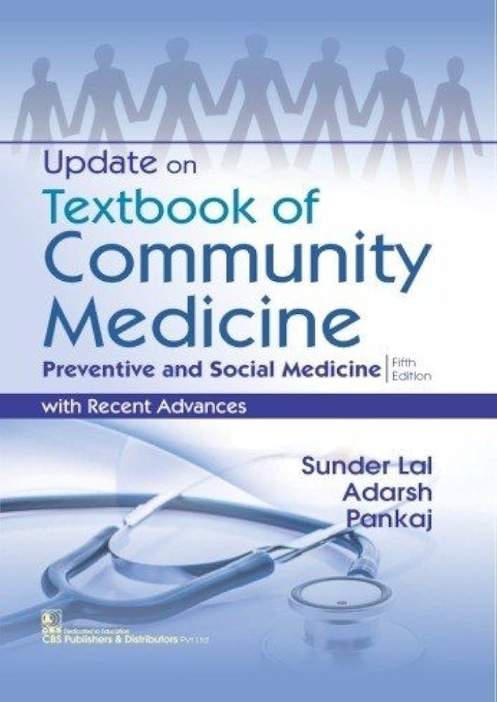 Update on Textbook of Community Medicine Preventive and Social Medicine 5th Edition