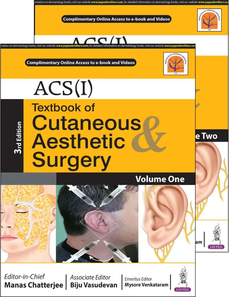 ACS (I) Textbook of Cutaneous & Aesthetic Surgery 3rd Edition